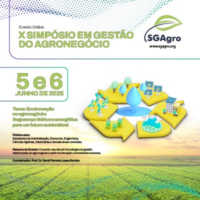 X SIMPÓSIO EM GESTÃO DO AGRONEGÓCIO (SGAgro)